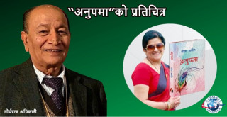 ‘अनुपमा’ को प्रतिचित्र -तीर्थराज अधिकारी