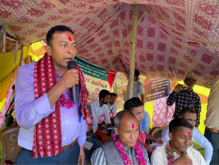 एनआरएनए अमेरिकाले  सल्यानमा बनाएको प्रसुती गृह तथा स्वास्थ्य सेवा केन्द्र भवन हस्तान्तरण