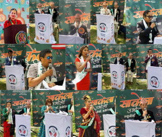 जब न्यु योर्कको टाईम्स स्क्वायरमा साकेला नाचियो, नेपालीसंगै विदेशी पनि झुमे